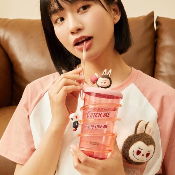 THE MONSTERS Catch Me If You Like Me Series-Straw Cup - 图片 2