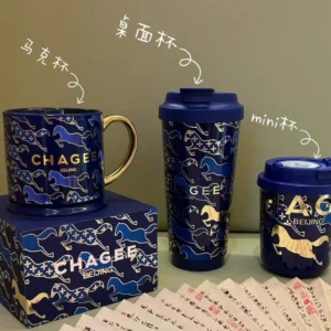 𝑪𝑯𝑨𝑮𝑬𝑬 ◉ Cawan meja dan Cawan & Mug Mini【Set Tiga Cawan】